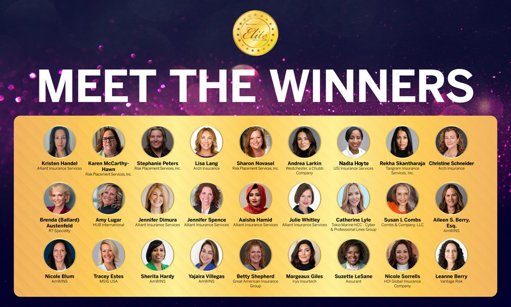 Revealed – the American insurance industry’s Elite Women of 2025